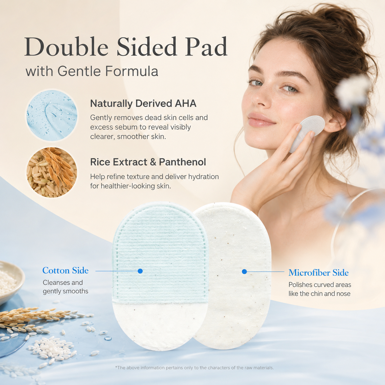Body Exfoliating Scrub Pads For Bumpy Flaky Skin 8 Pack