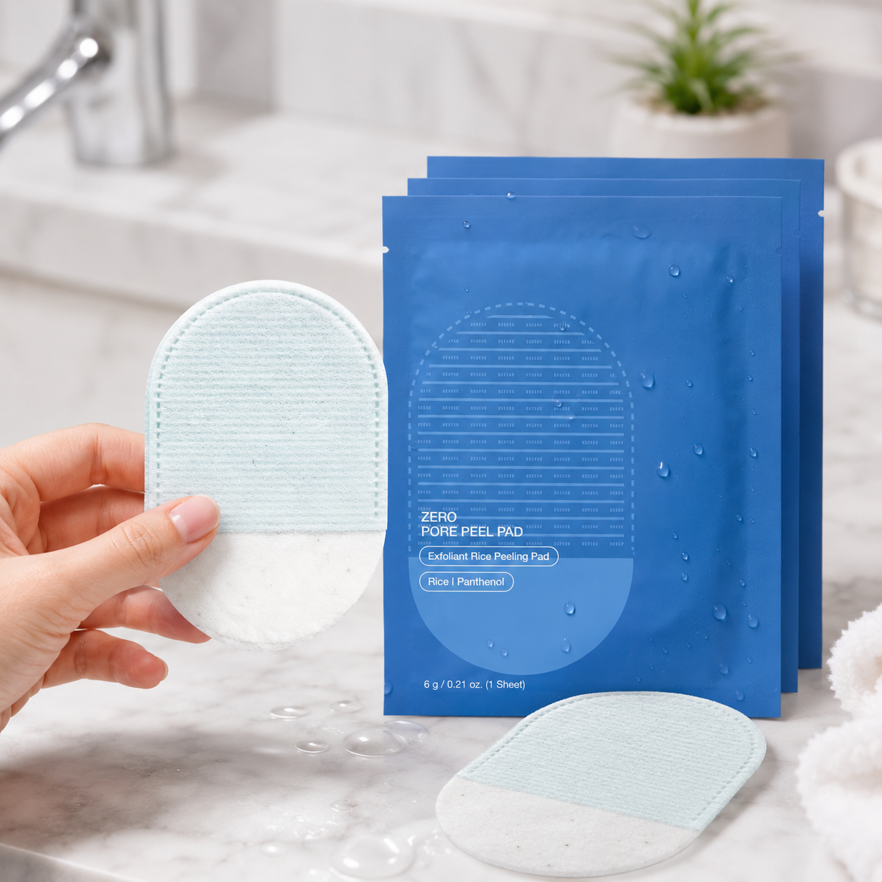 Body Exfoliating Scrub Pads For Bumpy Flaky Skin 8 Pack