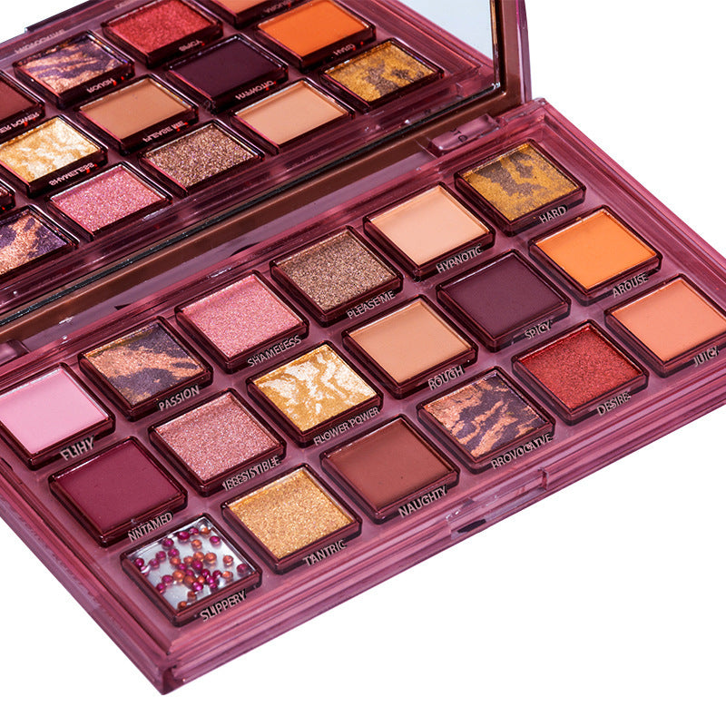 18-Color Rose Eyeshadow Palette